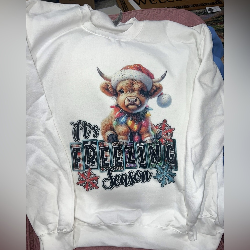 It’s freezing season sweater